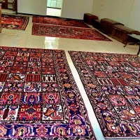 حراج۱۲عدد فرش جفت دست بافت درحد نو خشتی بختیاری چا