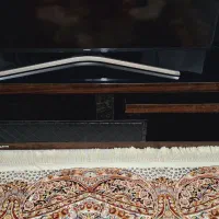 میز تلوزیون دو تکه متحرک در حد نو