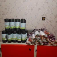 کیسه زباله.70×۵۵ سفره یکبار مصرف درجه یک ۴۳۰ گرم