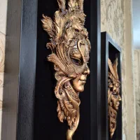 تابلو بالماسکه برجسته|تابلو، نقاشی، عکس|شهریار, شهرک امیریه|دیوار