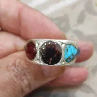انگشتر نقره دستساز رکاب سپاهان