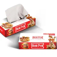 چاپ و بسته بندی تخصصی جعبه فست‌فود «بِلک‌پک»