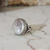 دو عدد انگشتر نقره دست ساز|جواهرات|کرمانشاه, |دیوار