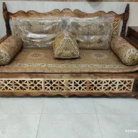تخت سنتی میز غذاخوری تجهیزات ویلایی|میز و صندلی غذاخوری|تالش, جوکندان|دیوار