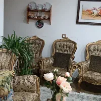 مبل ۹نفره استیل|مبلمان خانگی و میز عسلی|مشهد, حضرت حجت|دیوار