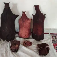 مشک پوستی در زیرکوه|صنایع دستی و سایر لوازم تزئینی|زیرکوه, |دیوار