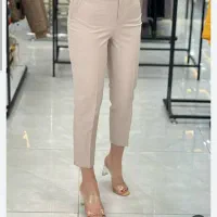 شلوار پارچه ای بغل چاک زنانه