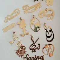 پلاک اسم طلا مستقیم از تولیدکننده اصفهان|جواهرات|اصفهان, خرم|دیوار