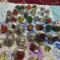 فروش بصورت یکجا انواع انگشتر نقره،چاقوبابا،تسبیح
