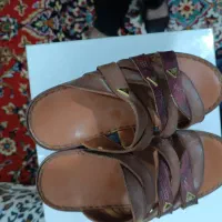 دمپایی چرمی النفیس سایز ۴۰|کیف، کفش، کمربند|برازجان, |دیوار