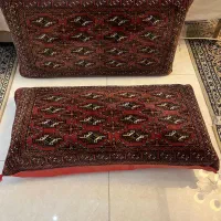 یک جفت پشتی دستبافت