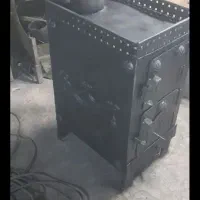 بخاری هیزمی از ورق فولادی