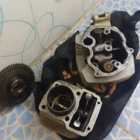 سیلندر و سر سیلندر 135 تکتازی سالم به شرط