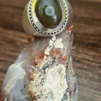 انگشتری نقره بابا قوری رکاب فیلی کلکسیونی