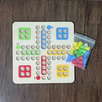 اسباب بازی فکری منچ Ludo چوبی