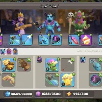 اکانت کلش تان 13 گاد|کنسول، بازی ویدئویی و آنلاین|تهران, شمیراننو|دیوار