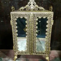 جاکفشی جانمازی برنجی آلیاژی برنزی کنارسالنی|جاکفشی، کمد، دراور|مشهد, طلاب|دیوار