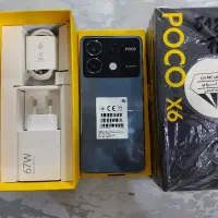 گوشی شیائومی Poco X6 5G درحدنو نو حافظهٔ 512 رام12