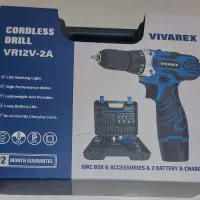 دریل شارژی دو باطری برند ویوارکس با ضمانت