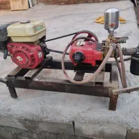 فروش موتور بنزینی سم پاشی با 80مترشلنگ