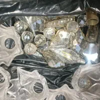 لوستر قدیمی برنز|لوستر و چراغ آویز|زاهدان, |دیوار