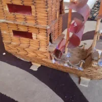 کشتی تزیینی چوبی|کلکسیون و سرگرمی|خرمآباد, |دیوار