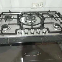 اجاق گاز صفحه ای استیل نو مناسب جهیزیه|اجاق گاز و لوازم برقی پخت‌وپز|رودبار, |دیوار