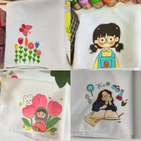 نقاشی مقنعه کودک و بزرگسال|لباس|اهواز, مجاهد|دیوار