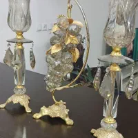 شمعدان و انگور کریستال
