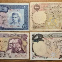 مجموعه ۲۲ برگ اسکناس پهلوی|کلکسیون سکه، تمبر، اسکناس|تهران, اکباتان|دیوار