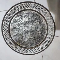 سینی و لگن مسی قدیمی|کلکسیون اشیاء عتیقه|تهران, سبلان (لشگر)|دیوار