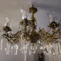 لوستر برنجی برنزی