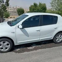 ساندرو اتومات مدل۹۶ فابریک فروش یامعاوضه با تندر90|خودرو سواری و وانت|شیراز, شهرک آرین|دیوار