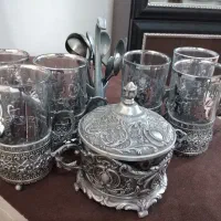 سرویس کامل پیوتر اصل|ظروف سرو و پذیرایی|شیراز, فاضل|دیوار