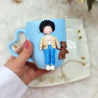 قشنگترین ماگ عروسکی|صنایع دستی و سایر لوازم تزئینی|اصفهان, خواجو|دیوار