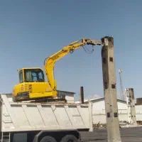 تخریب ساختمان مینی بیل مکانیکی پیکور