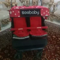 کالسکه کودک دوقلو برند seebaby|کالسکه و لوازم جانبی|تبریز, |دیوار