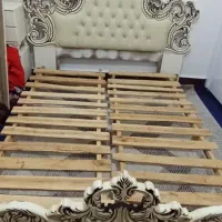 تخت خواب دونفره با دوتا پاتختی|تخت و سرویس خواب|تایباد, |دیوار