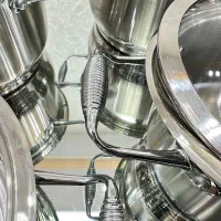 سرویس قابلمه استیل قدیمی|ظروف پخت‌وپز|تهران, دولتخواه جنوبی|دیوار