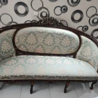 فروش مبلمان ۹ نفره کلاسیک به همراه میز نهارخوری