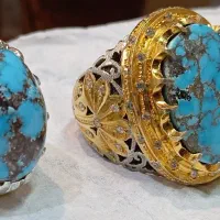 انگشتر فیروزه نیشابور و رکاب دستساز|بدلیجات|مشهد, ابوذر|دیوار