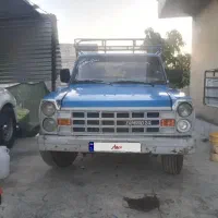 نیسان 86دوگانه باری کمپرسی معاوضه با سواری