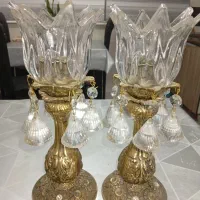 شمعدونی تمام برنجی