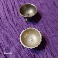 دو عدد قندان برنجی