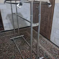 رگال لباسی تمال استیل دو طبقه|بندرخت و رختآویز|کرمان, |دیوار