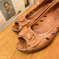 کفش چرم طبیعی