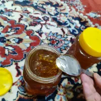 عسل طبیعی درجه ۱ وگردو وبادام لرستان تولید خودم