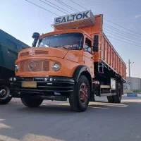 کامیون بنز تک باری کمپرس