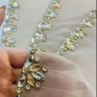 سنگ کاری لباس و چادر وشال مجلسی