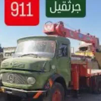 راننده جرثقیل۹۱۱و اموزش کار با جرثقیل